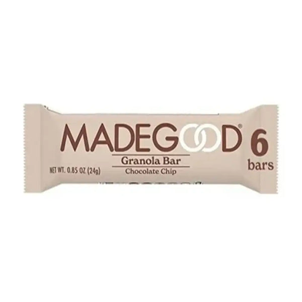 MadeGood Organic & Assorted Granola Snacks granola bar chocolate chip