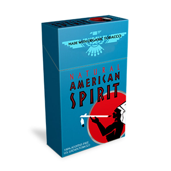American Spirits turquoise delivery in Los Angeles.