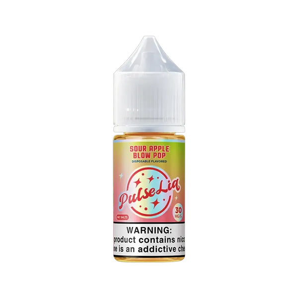 PulseLiq by Geek Bar – Salt Nic E-Liquid 30ml - Sour Apple Blow Pop