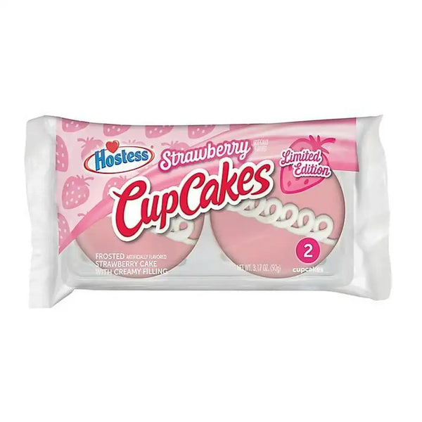 Hostess Strawberry Cupcakes (2-Pack)