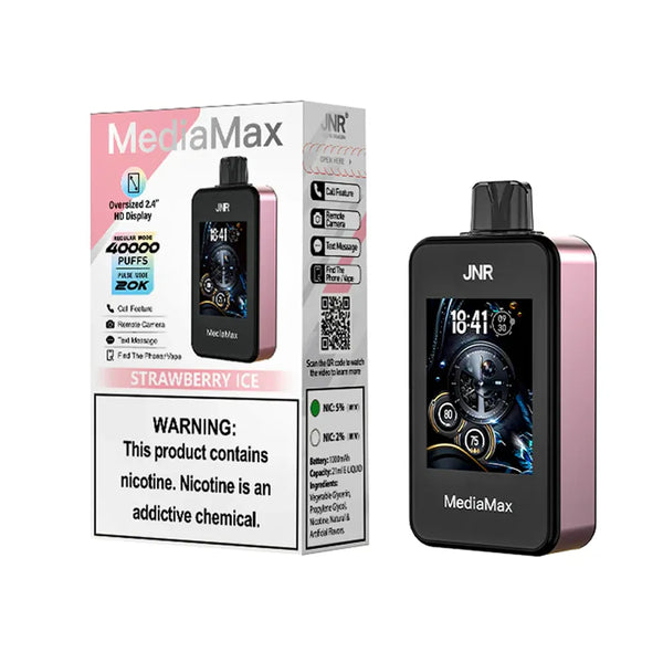JNR "Media Max"  strawberry ice