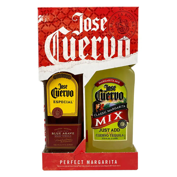 Jose Cuervo Gold (750mL Bottle) With Classic Margarita Mix