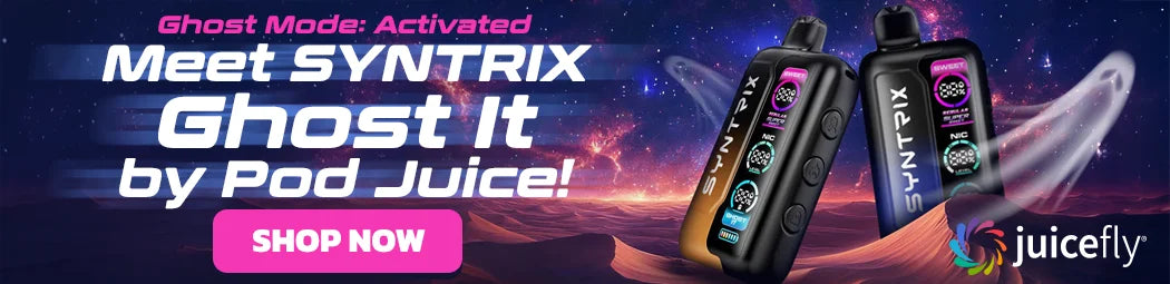 Ghost Mode: Activated 👻 Meet SYNTRIX Ghost It by Pod Juice!