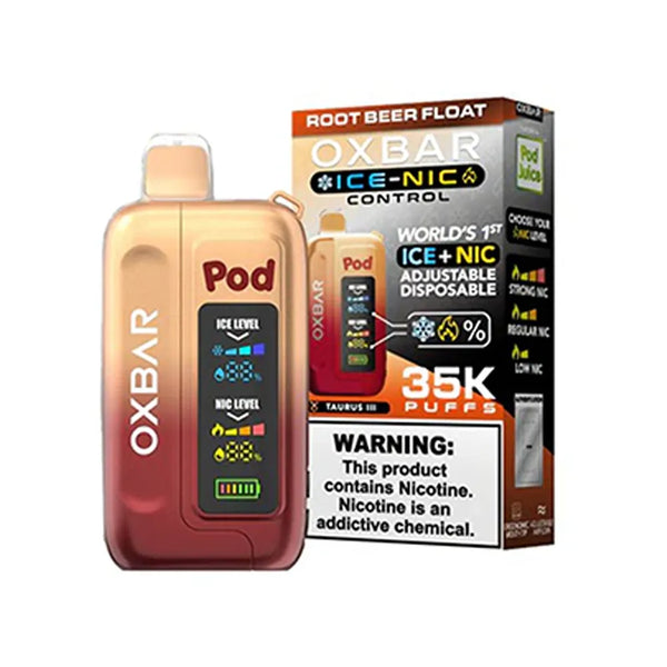 Pod Juice x OXBAR Ice-Nic  root beer float