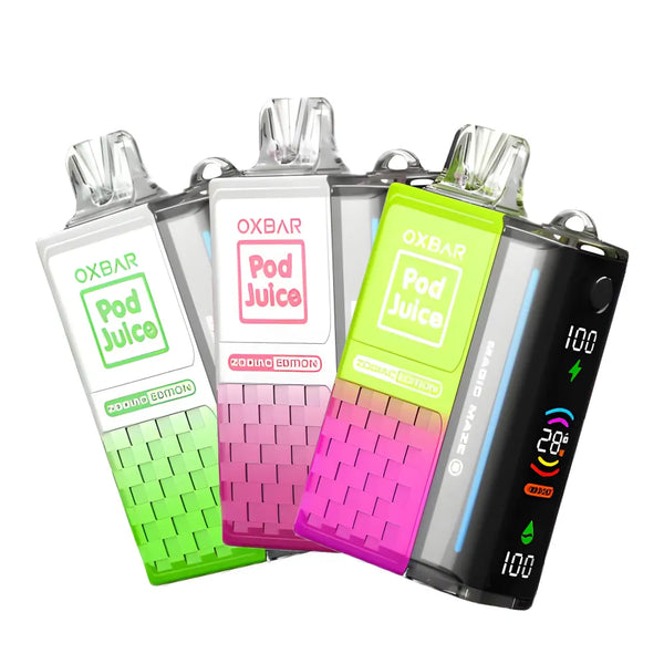 OXBAR x Pod Juice Magic Maze 2.0 Disposable ZERO NICOTINE | 30,000 Puffs