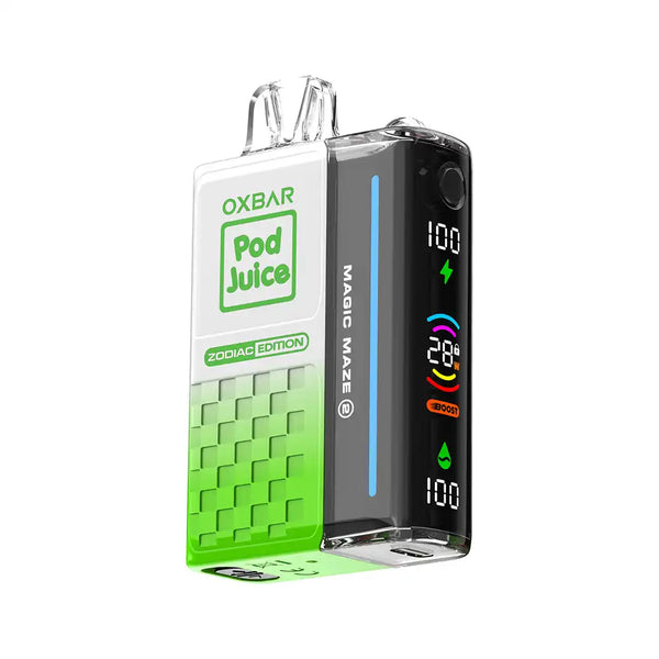 Pod Juice x OXBAR Magic Maze 2.0 | 30,000 Puffs jewel mint