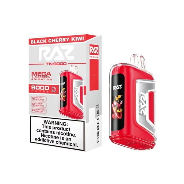 RAZ TN9000 black cherry kiwi