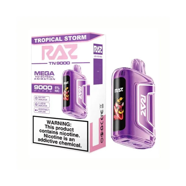 RAZ TN9000 tropical storm