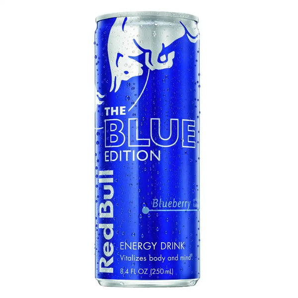 Red Bull Blue Edition Delivery in Los Angeles.