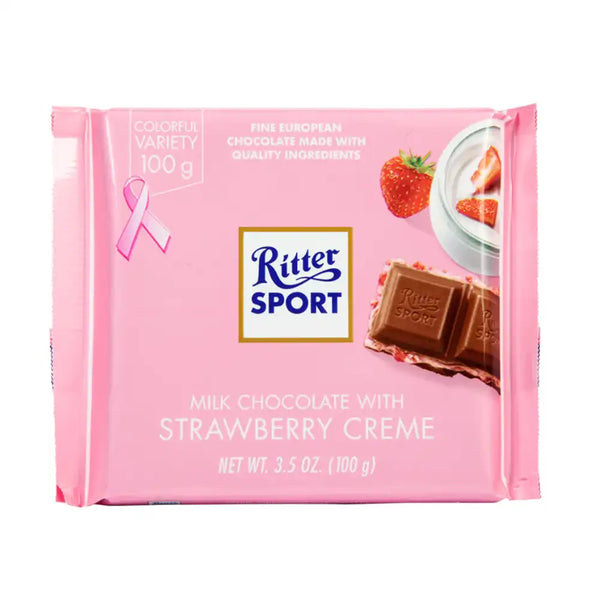 Ritter Sport Milk Chocolate & Strawberry Cream delivery in Los Angeles