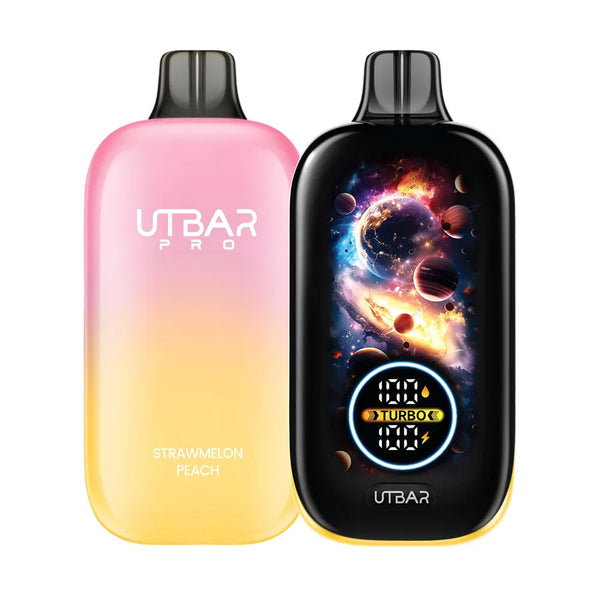 FLUM UTBAR Pro 5% Nicotine | 25,000 Puffs strawmelon peach