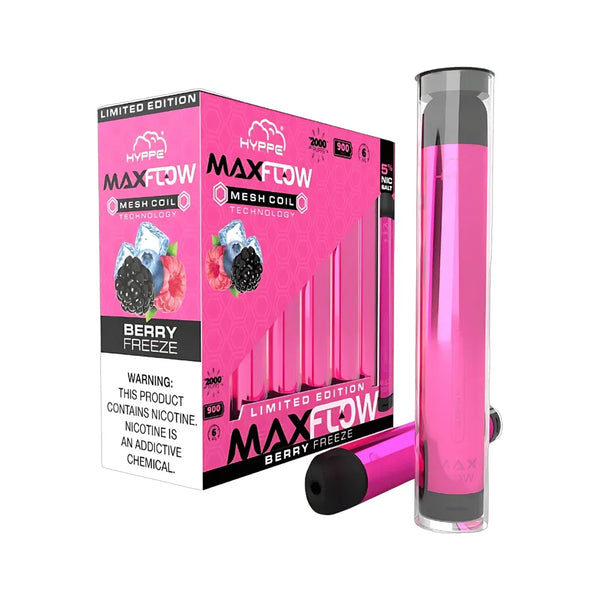 hyppe-max-flow-disposable-vape-berry-freeze-5-limited-edition