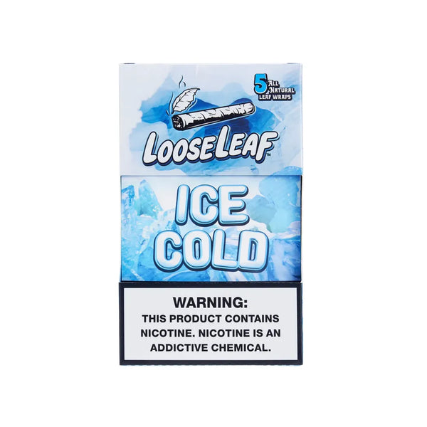 Loose Leaf Natural Leaf Wraps ice cold