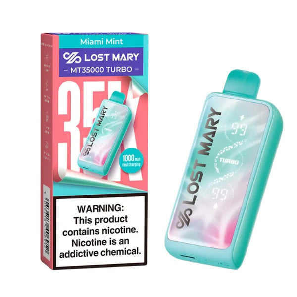 Lost Mary MT35000 Turbo | 35K Puffs miami mint