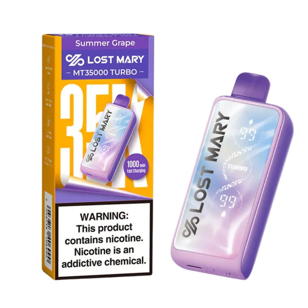 Lost Mary MT35000 Turbo | 35K Puffs  summer grape
