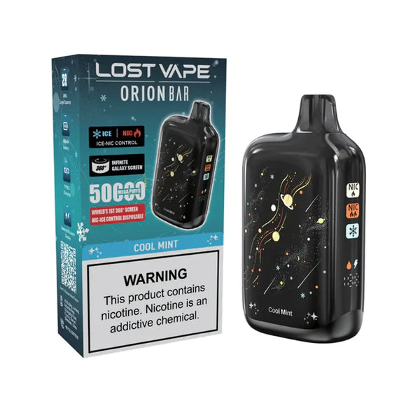 Lost Vape Orion Bar 50K Puffs Ice-Nic Control  cool mint