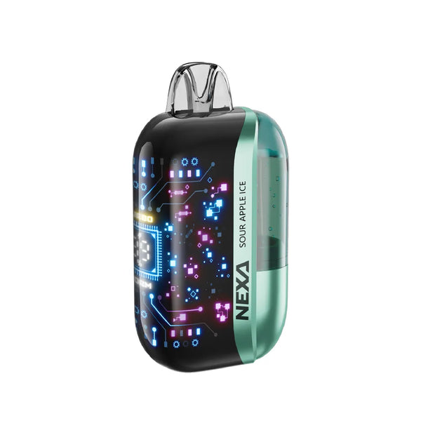 nexa ultra 50k puffs %5 nicotine sour apple ice