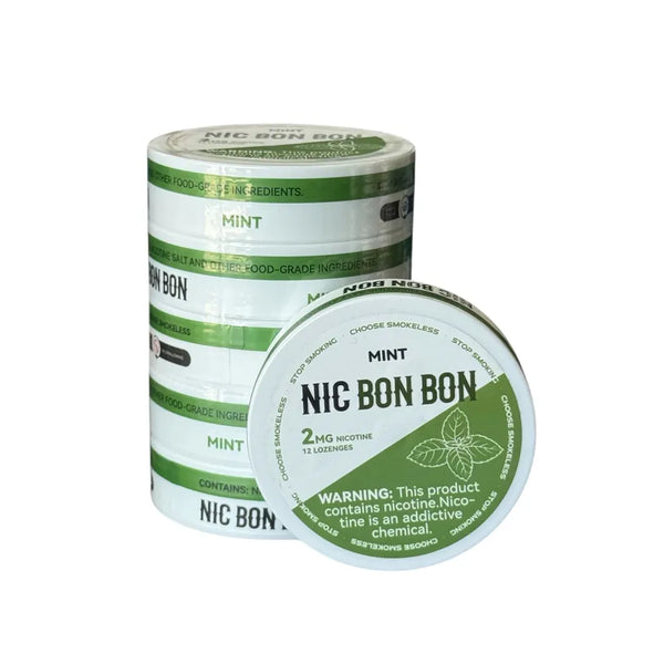 Nic Bon Bon | 2mg Nicotine Lozenges mint