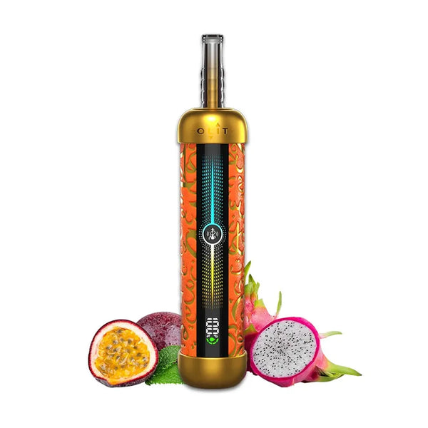 OLIT HookaLit Pro 60K Puffs 5% Nicotine sweet passionfruit