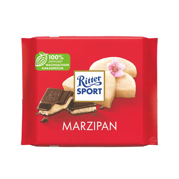 Ritter Sport Dark Chocolate with Marzipan Filling