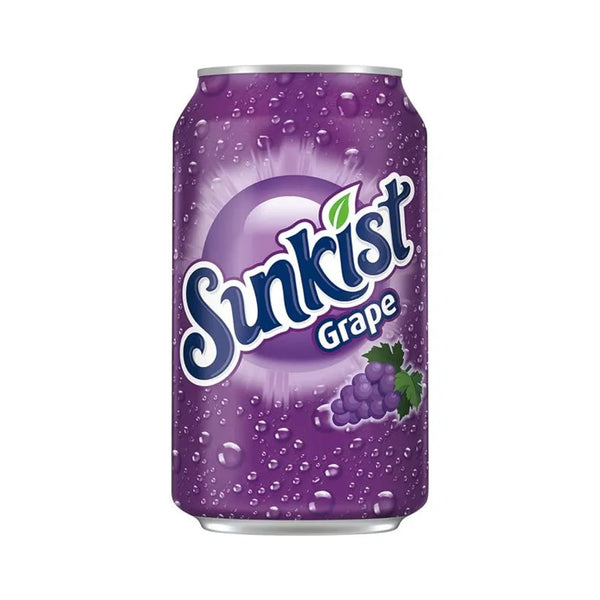 Sunkist Grape Soda (12oz Can)