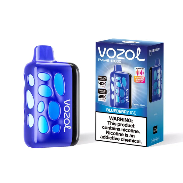 Vozol Rave 50k Puffs BLUEBERRY ICE
