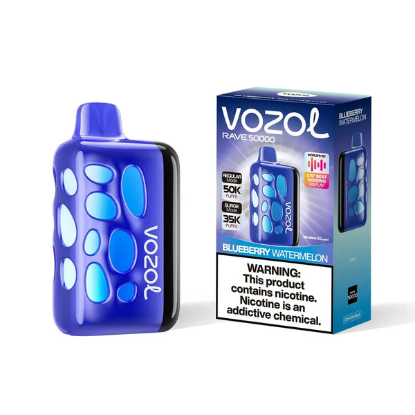 Vozol Rave 50k Puffs BLUEBERRY WATERMELON
