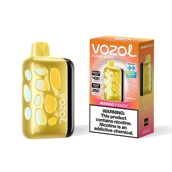 Vozol Rave 50k Puffs MANGO PEACH