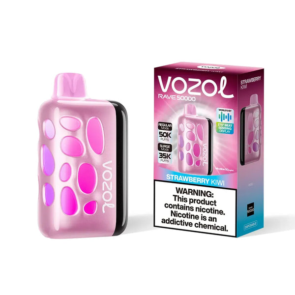 Vozol Rave 50k Puffs STRAWBERRY KIWI