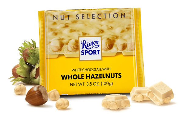 buy Ritter Sport White Chocolate with Hazelnuts in los angeles
