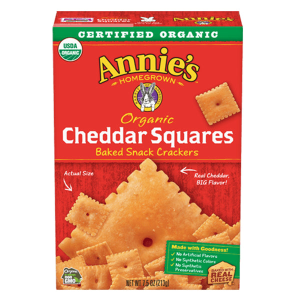 buy Annie’s Homegrown Organic Cheddar Squares in los angeles
