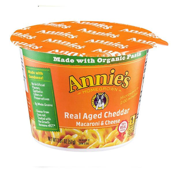 buy Annie's Homegrown Pasta Cup Aged Cheddar in los angeles