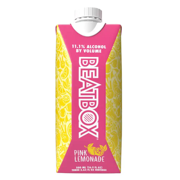 BeatBox Beverages pink lemonade Delivery in Los Angeles.