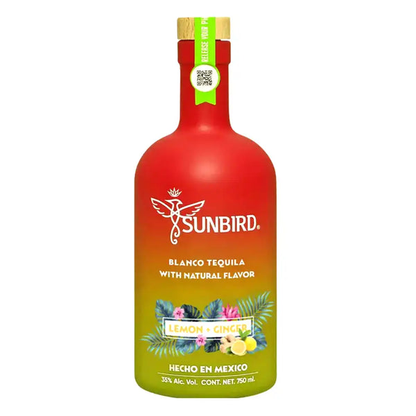 Sunbird blanco tequila with natural flavor lemon + ginger Tequila & Alcohol Delivery in Los Angeles