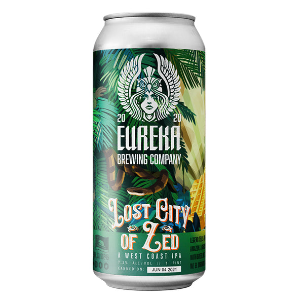 Eureka Brewing Lost City of Zed West Coast IPA delivery in los angeles