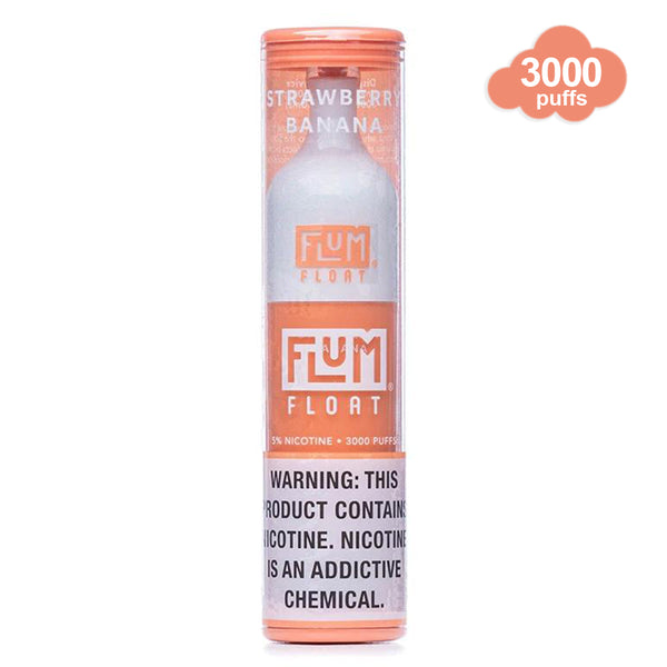 Flum Float Disposable Vape  strawberry banana 5% Nicotine delivery in Los Angeles