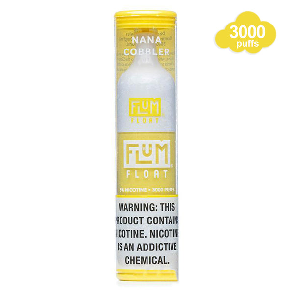 Flum Float Disposable Vape nana cobbler 5% Nicotine delivery in Los Angeles