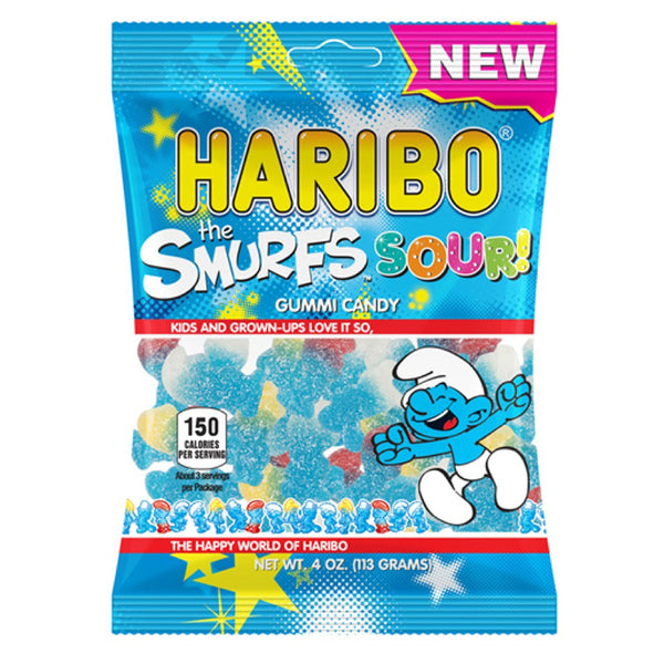 buy Haribo Sour Smurfs in los angeles