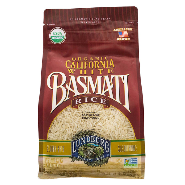 buy Lundberg California White Basmati Gourmet Organic Rice in los angeles