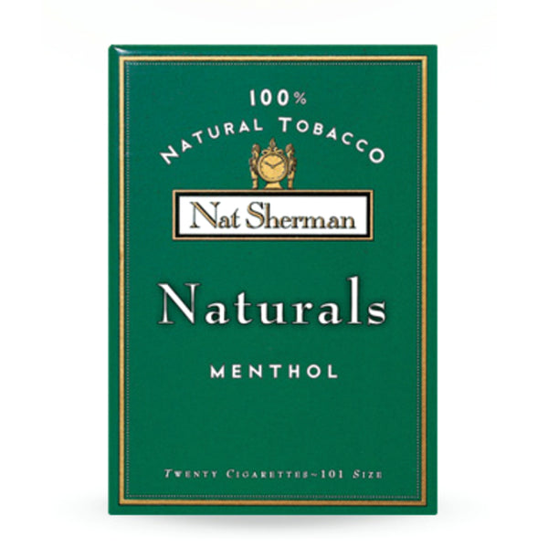 Nat Sherman 100% Natural Menthol Cigarettes delivery in Los Angeles.