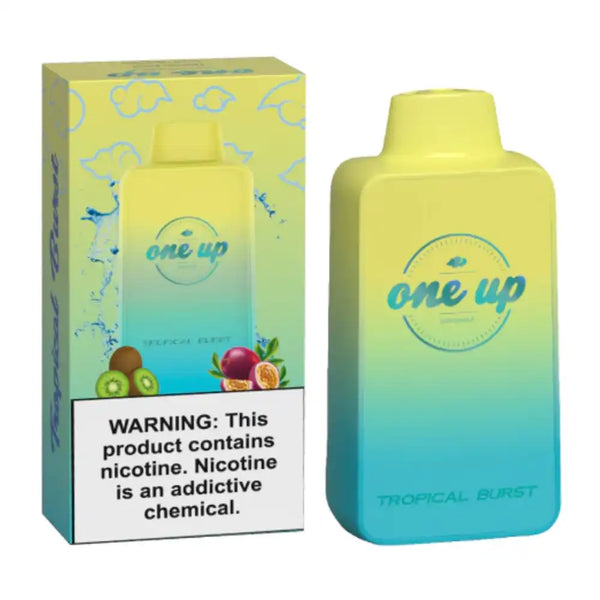 One Up 6000 Puffs tropical burst Vape & Alcohol delivery in Los Angeles.