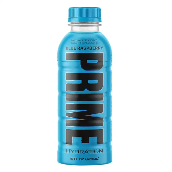 PRIME Hydration blue raspberry Drink Delivery in Los Angeles.
