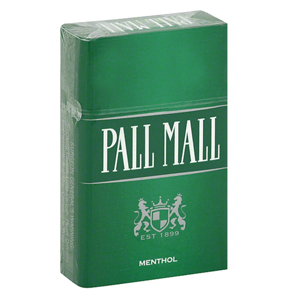 Pall Mall Menthol Green Shorts Cigarettes delivery in Los Angeles.