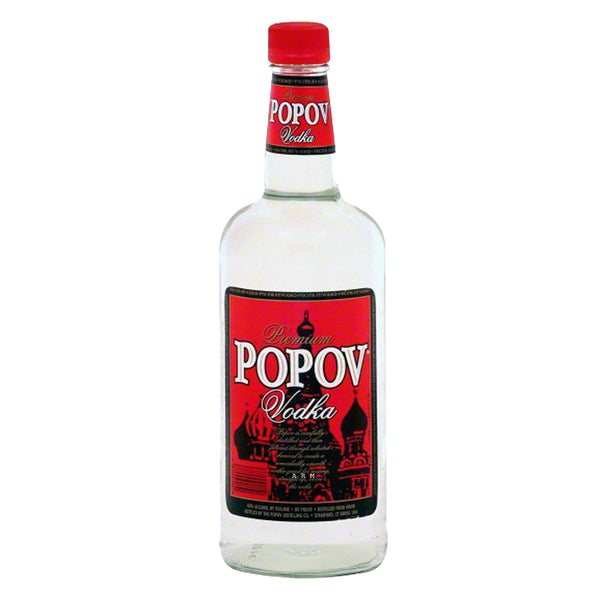 buy Popov Vodka 80 in los angeles