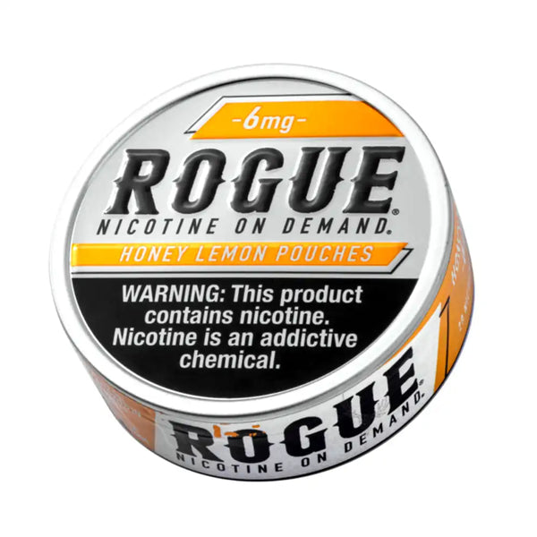 Rogue Nicotine Pouches 6mg honey lemon pounches delivery in Los Angeles.