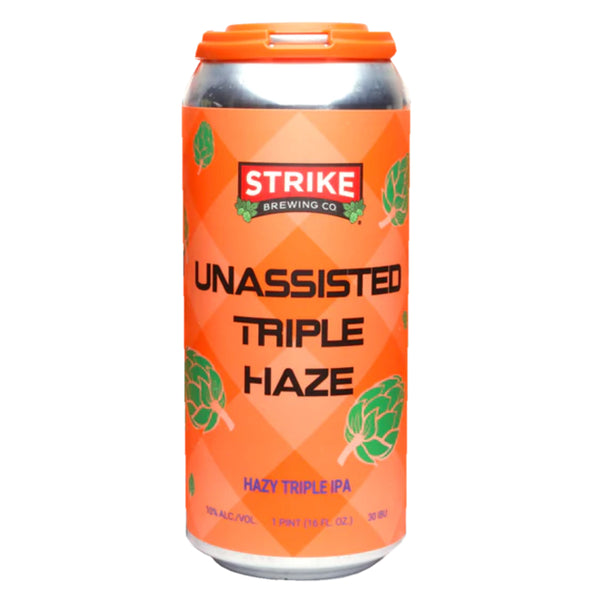 Strike Brewing Company Unassisted Triple Hazy IPA delivery in los angeles