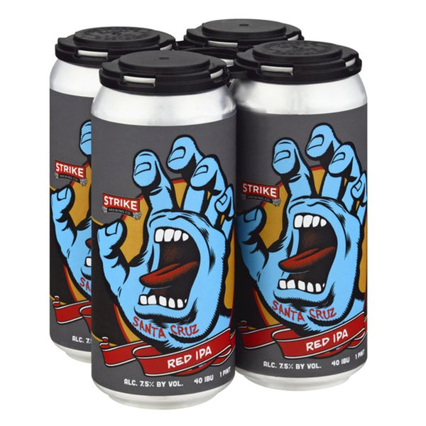 Strike Brewing Co Screaming Hand Red IPA delivery in los angeles