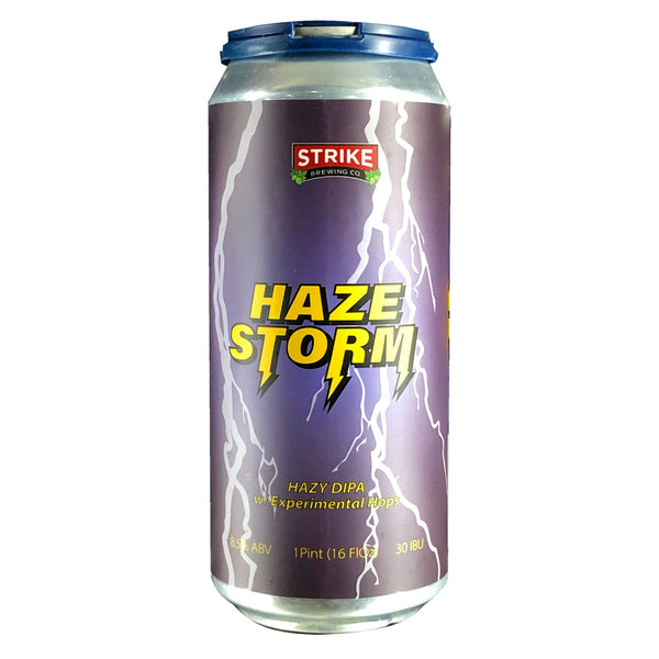 Strike Brewing Haze Storm Delivery in Los Angeles. 