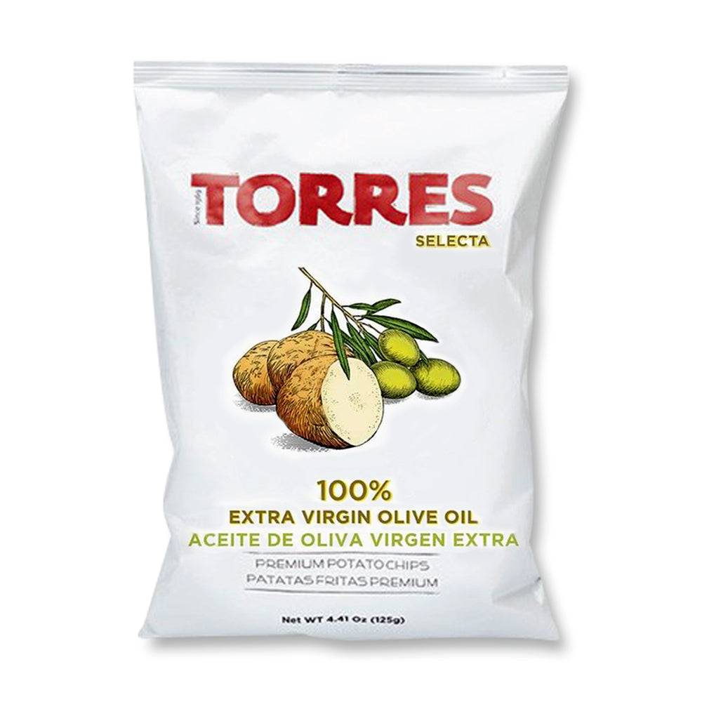 Torres Selecta 100% Extra Virgin Olive Oil Premium Potato Chips