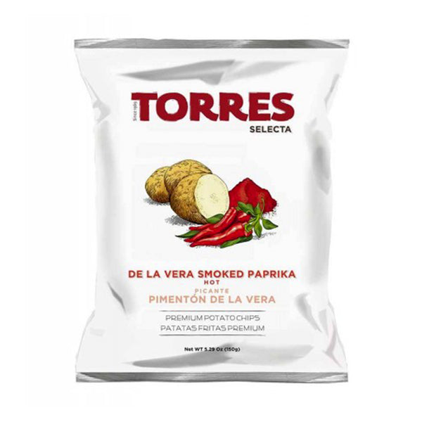 buy Torres Selecta De La Vera Smoked Paprika Hot Premium Potato Chips in los angeles